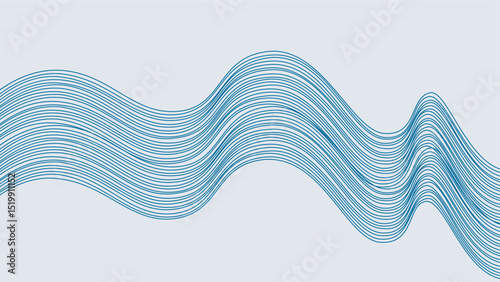 Lines Wave Design Background