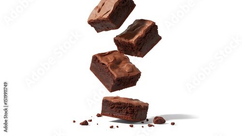Chocolate Brownies in Motion