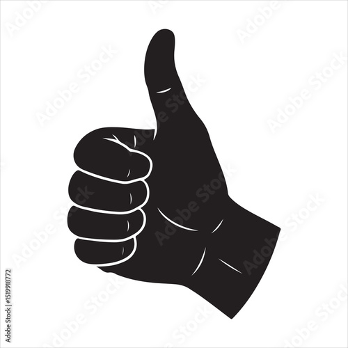 hand with thumb up