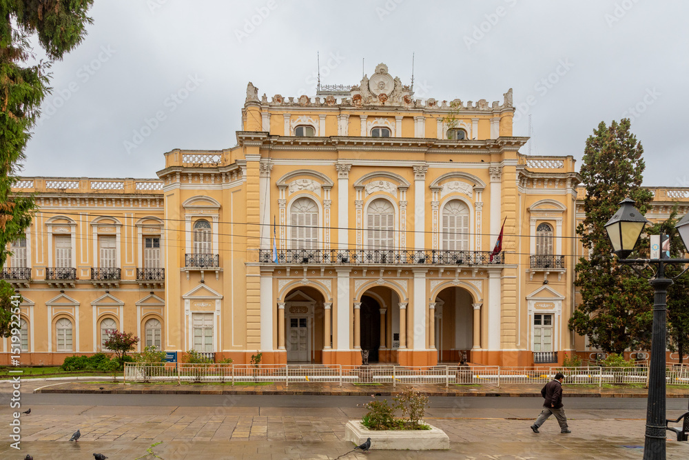 Obraz premium The legislative palace of Salta, also known as Casa de los Leones, seat of legislative power of Salta province in northwestern Argentina.