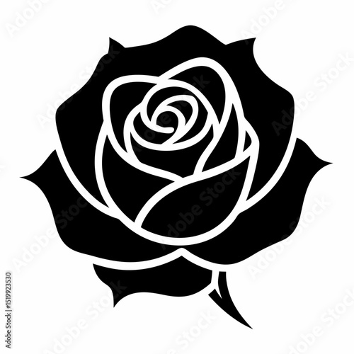 Designers Love This Rose Silhouette Vector Icon – Here’s Why