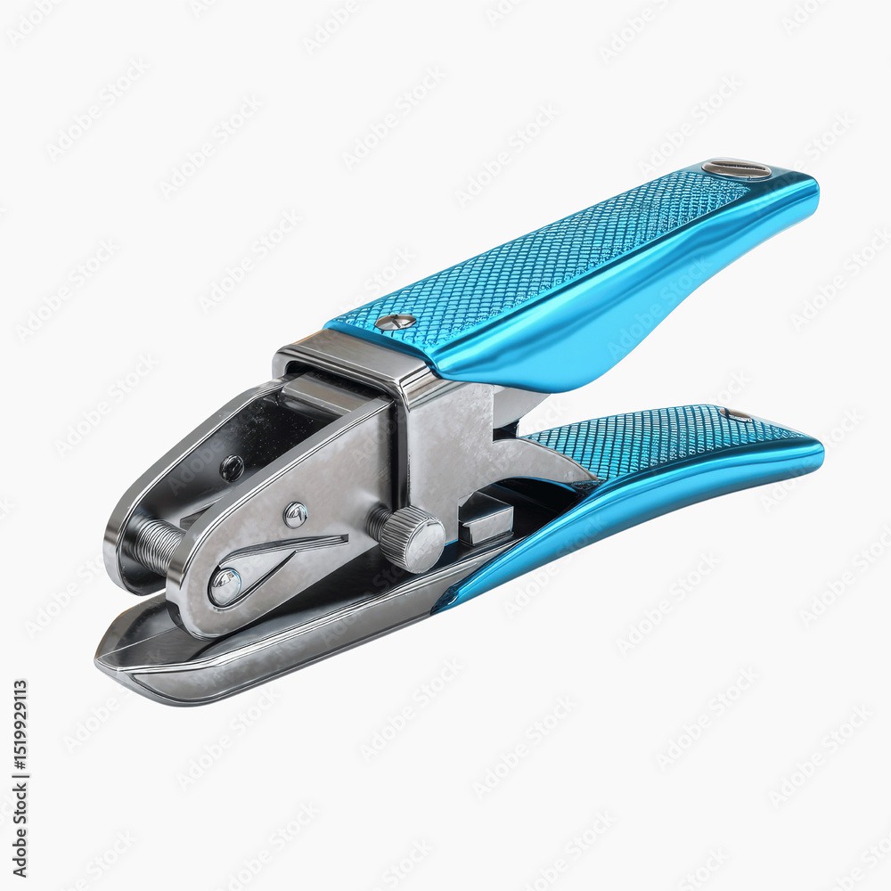 Obraz premium Professional Blue Metal Cable Cutter Tool