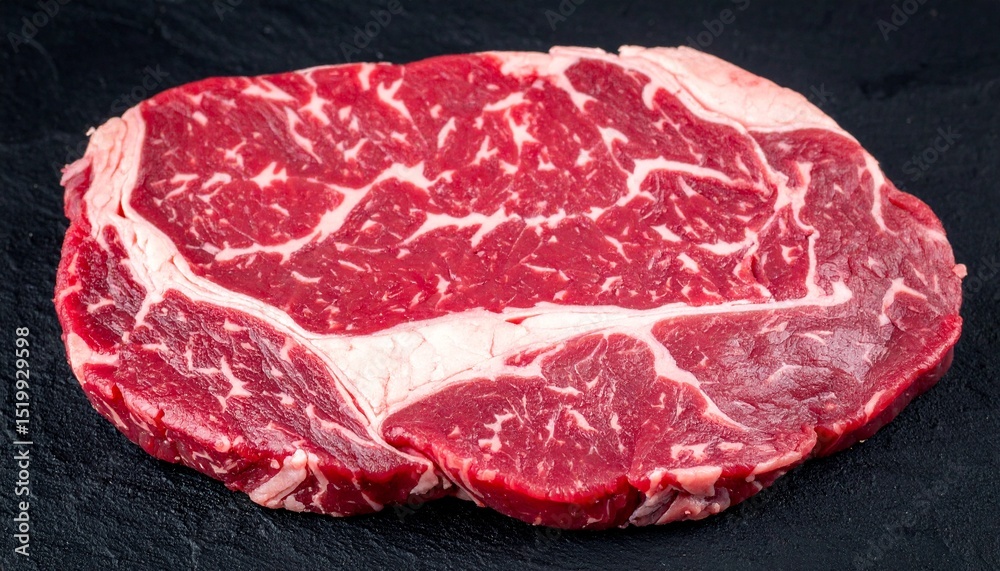 Obraz premium Argentinian Steak Ojo de Bife (Boneless Ribeye) A central portion of ribeye without bone.