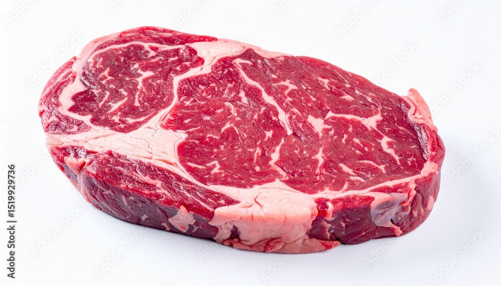 Obraz premium Argentinian Steak Ojo de Bife (Boneless Ribeye) A central portion of ribeye without bone.
