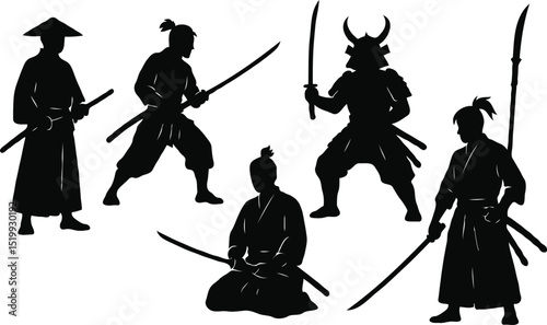 silhouette of a knight with sword 