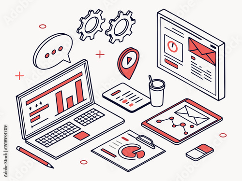 Digital marketing strategy and data analysis