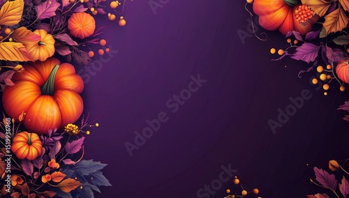 Autumnal Harvest Border (2)
