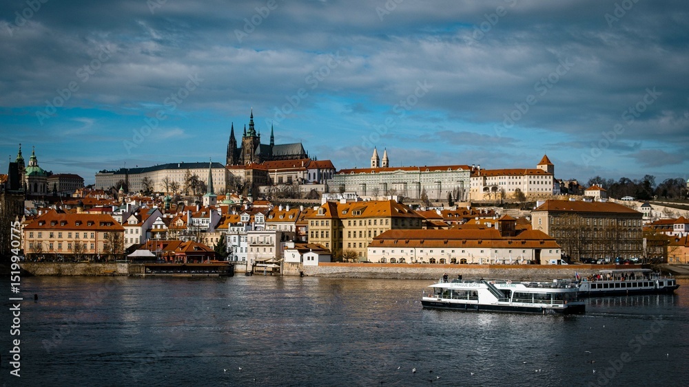 Fototapeta premium Panorama Prague