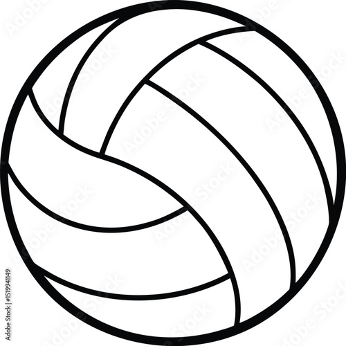 water polo ball illustration