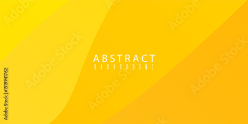 Warm Yellow Gradient Background. Modern trendy design in vector Illustration
