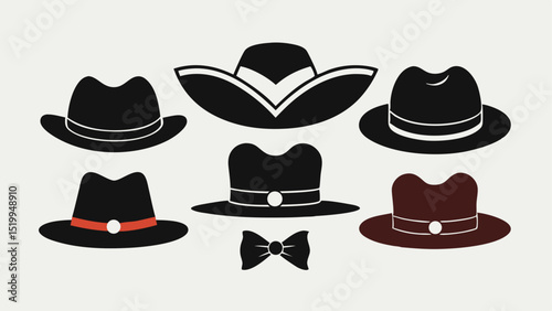 set of hats