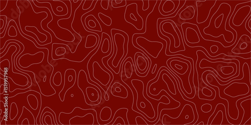 Artistic abstract design inspired by terrain elevation contours

