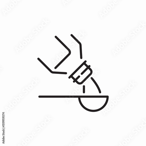 liquid mix icon sign vector