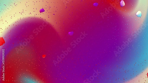 Colorful abstract background with raindrops ideal for digital designs, social media posts, websites, greeting cards, and printed materials.
