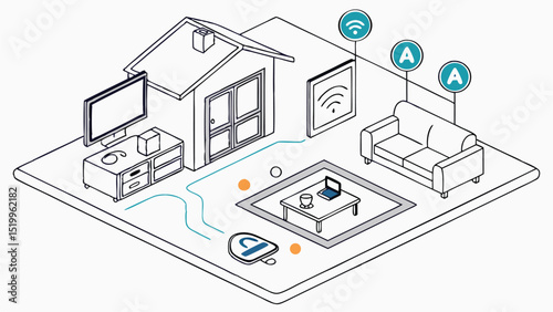 Home wifi network coverage with access points for seamless internet connectivity and strong signal strength
