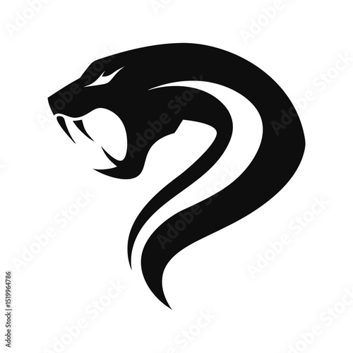 Snake silhouette, Snake silhouette vector