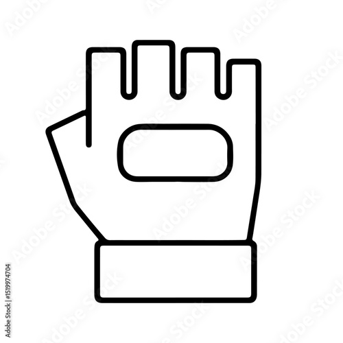 icon Fingerless Glove Icon Rock Climbing on white background vector
Vector line icon rock climbing, mountaineering, tourism