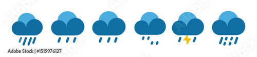 Clouds and rain