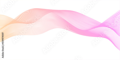 Fotografia Fluid concept background with elegant curvature and energy wave pattern
