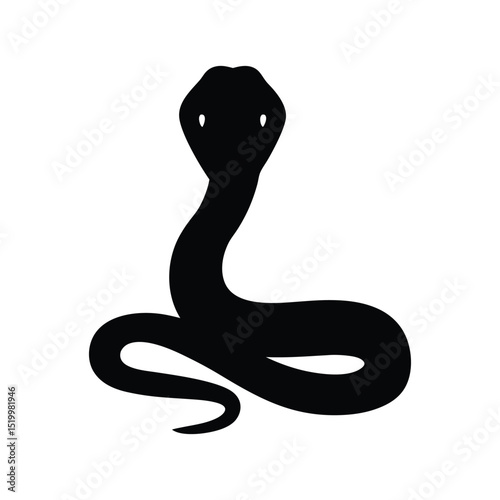 Snake silhouette, Snake silhouette vector