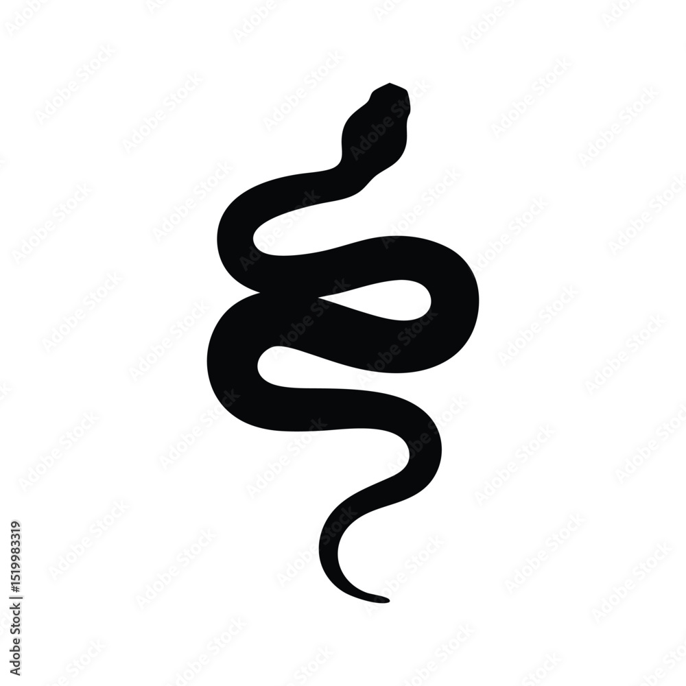 custom made wallpaper toronto digitalSnake silhouette, Snake silhouette vector