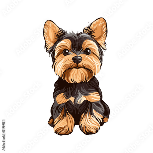 Adorable Yorkshire Terrier Puppy