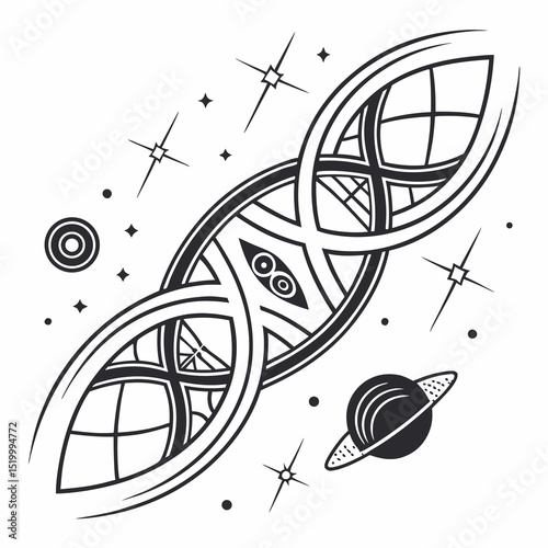 vector illustration of an abstract background