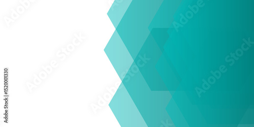 Abstract modern background featuring overlapping translucent hexagons. Teal, ranging from light aqua to deep turquoise, creating a layered geometric design. Clean, minimal, and tech-inspired.