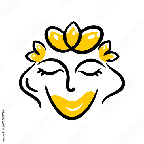 bliss vector icon