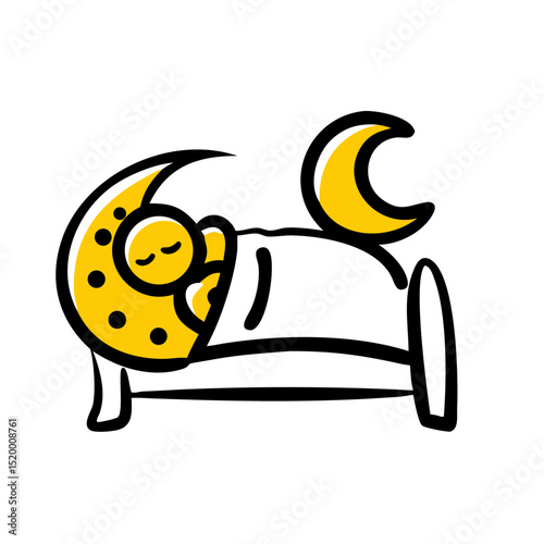bedtime vector icon
