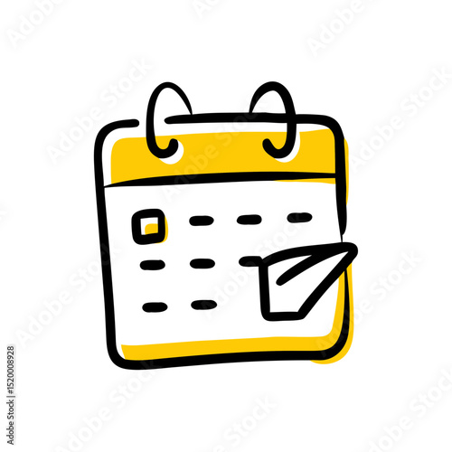booking system vector icon