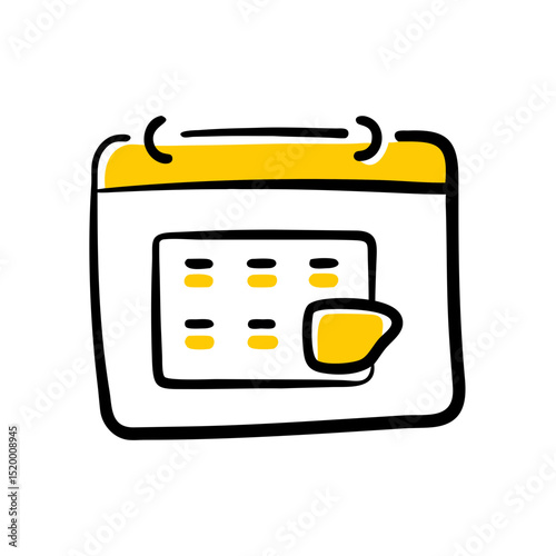 booking system vector icon
