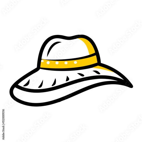 brim vector icon