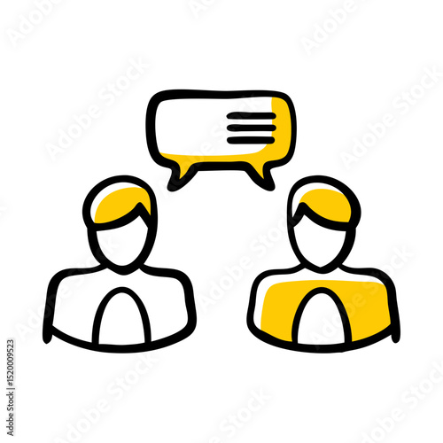 business chat vector icon