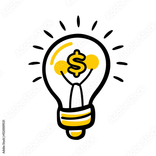 business idea vector icon