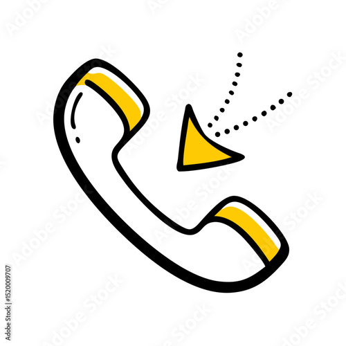 call history vector icon
