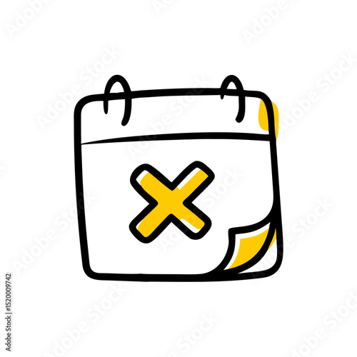 cancelation vector icon