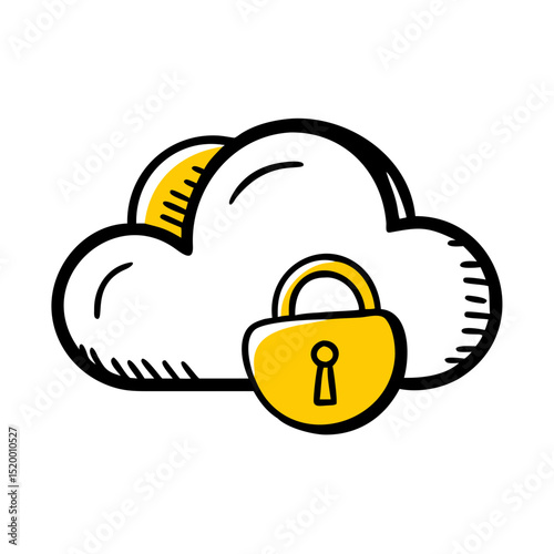 cloud access preview vector icon