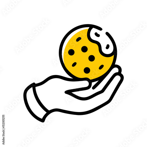 cookie consent vector icon