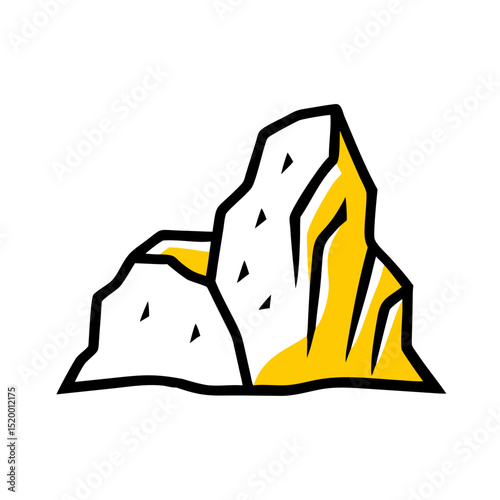 crag vector icon