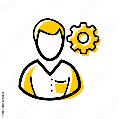 custom report insight vector icon