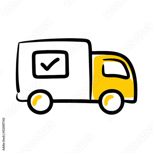 delivery status vector icon