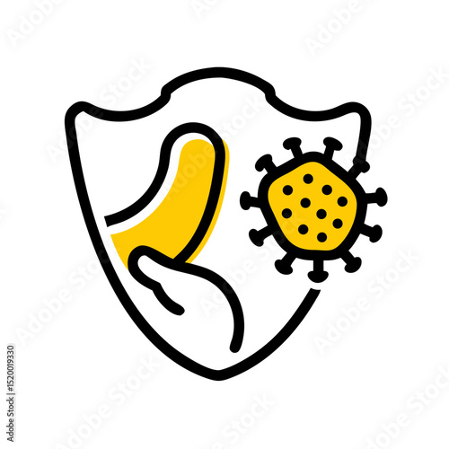 disease prevention vector icon