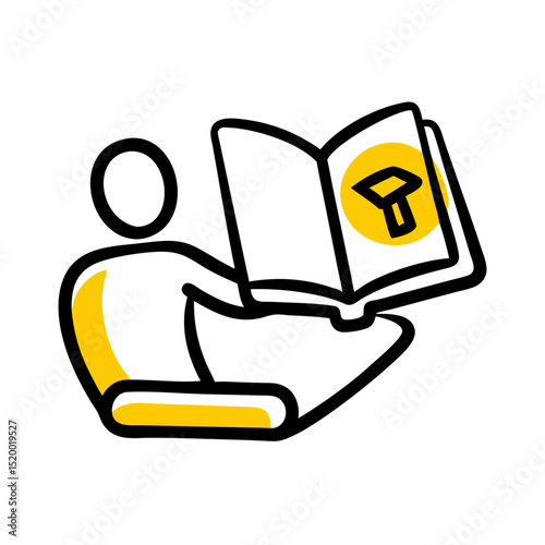 distance learning vector icon