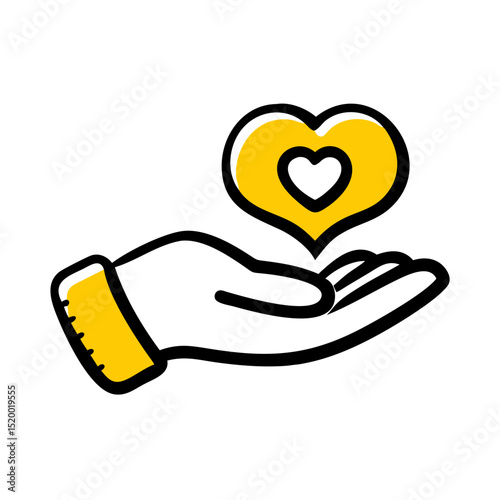 donation vector icon