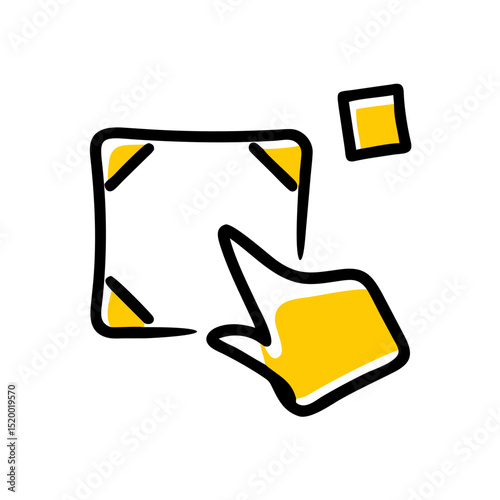 drag drop vector icon