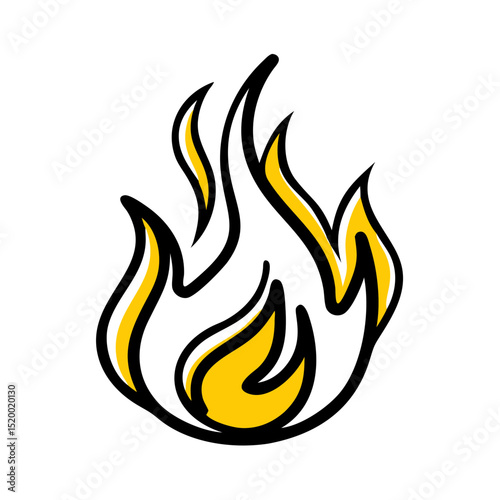 ember vector icon