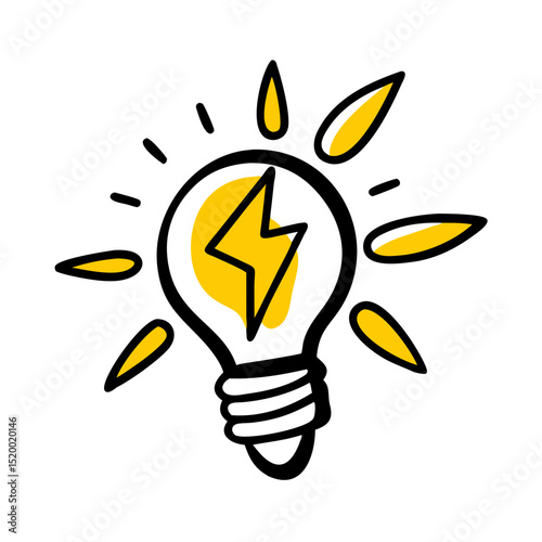 energy saving concept illustration vector icon