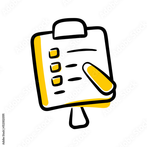 evidence board concept illustration vector icon