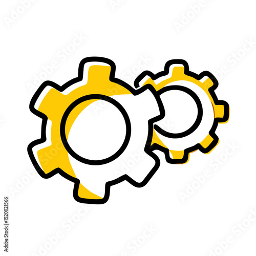 general settings vector icon